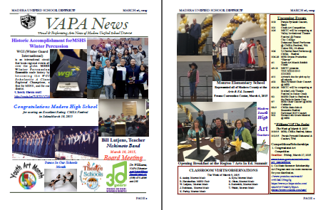 VAPA Newsletter Image 3/16/15
